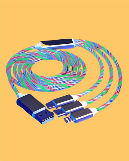 Fast 3 in 1 Multiple Pin With LED Light